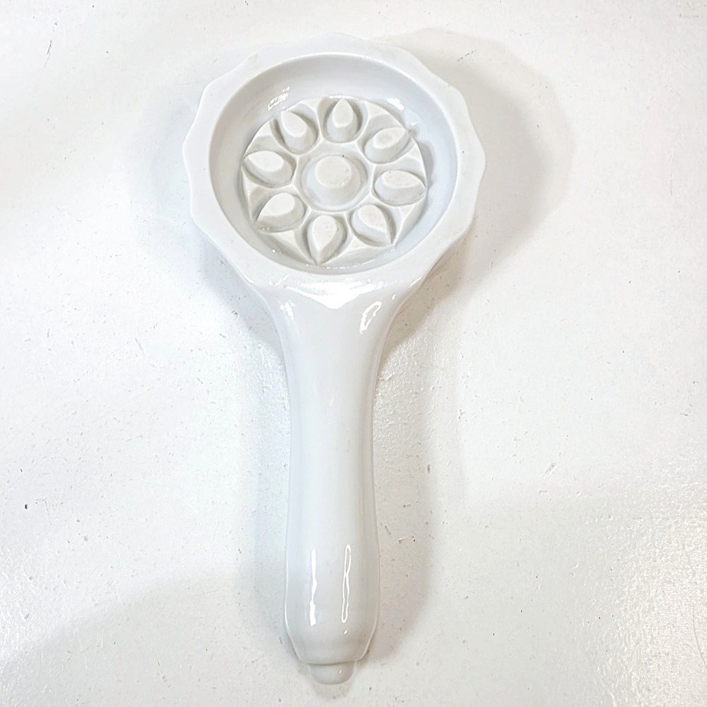 Vintage Floral Schmid Folio Flower Design Porcelain Butter Chocolate Candy Mold